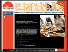 Tablet Screenshot of freiburginsurance.com